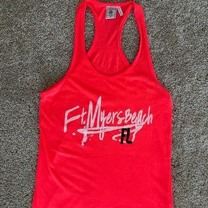 Fort Myers Beach FL Racerback Tank